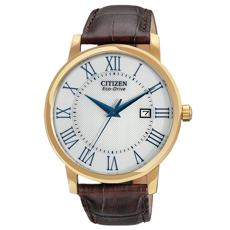 西铁城(CITIZEN)手表光动能防水休闲商务男表BM6752-02A