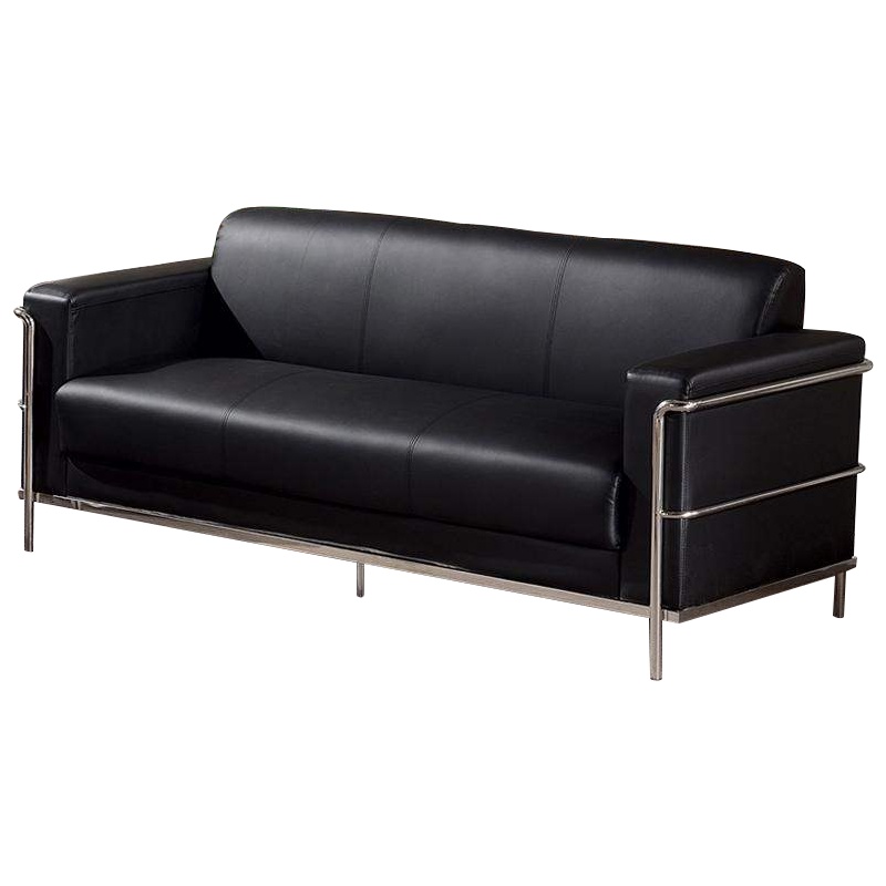 鑫金虎 办公沙发茶几组合简约现代会客室接待商务三人位小型时尚客厅家具(颜色备注)