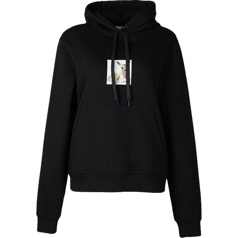 BURBERRY 博柏利 女士棉质宽松版连帽运动衫卫衣 80246551