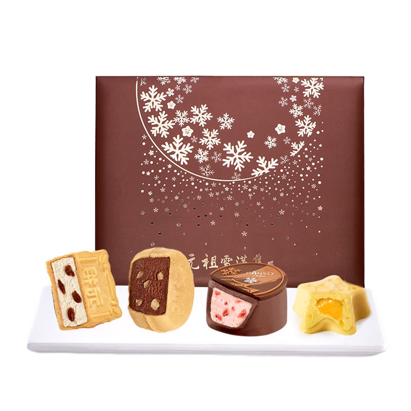 元祖雪满集 月饼冰淇淋 23入/盒