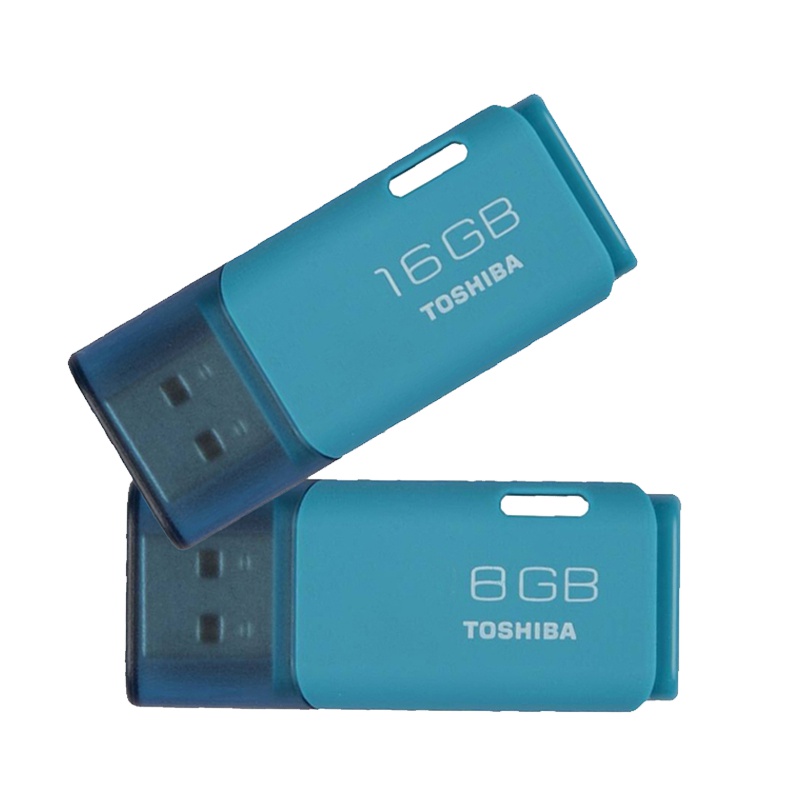 【免邮】东芝(TOSHIBA) 隼系列U盘 16GB USB2.0车载电脑优盘 浅蓝色 上海金童