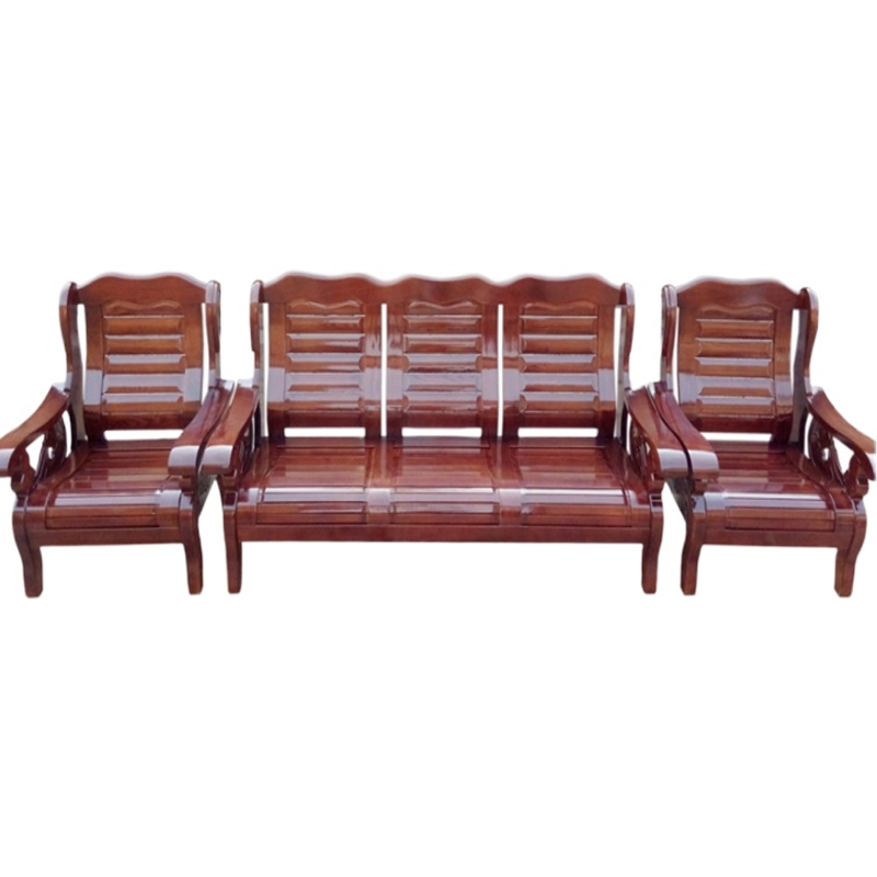 致恒华木实木沙发ZHHM-S001三人位