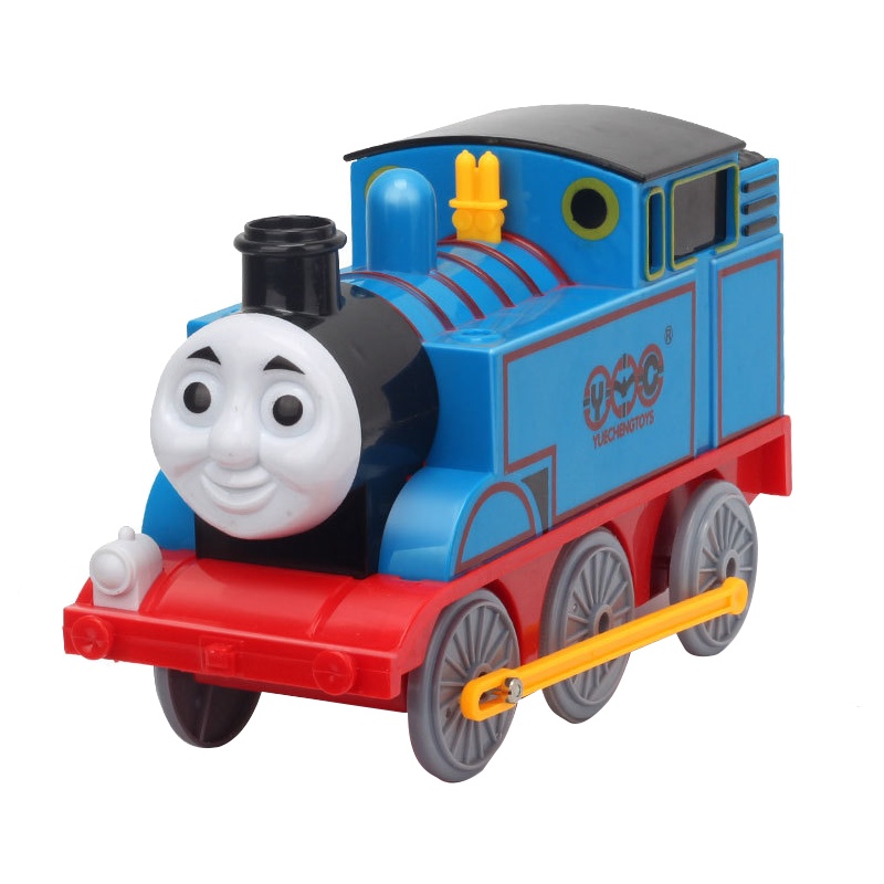 越城 小火车头玩具 儿童电动万向小火车头模型儿童生日礼物3-7岁(2633B电动圣诞车)