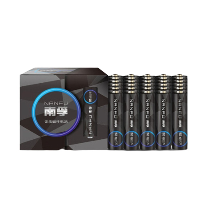 南孚(NANFU)5号碱性电池30粒 黑标款Blacklabel 适用于电动玩具/鼠标/键盘/体重秤/遥控器等 LR6