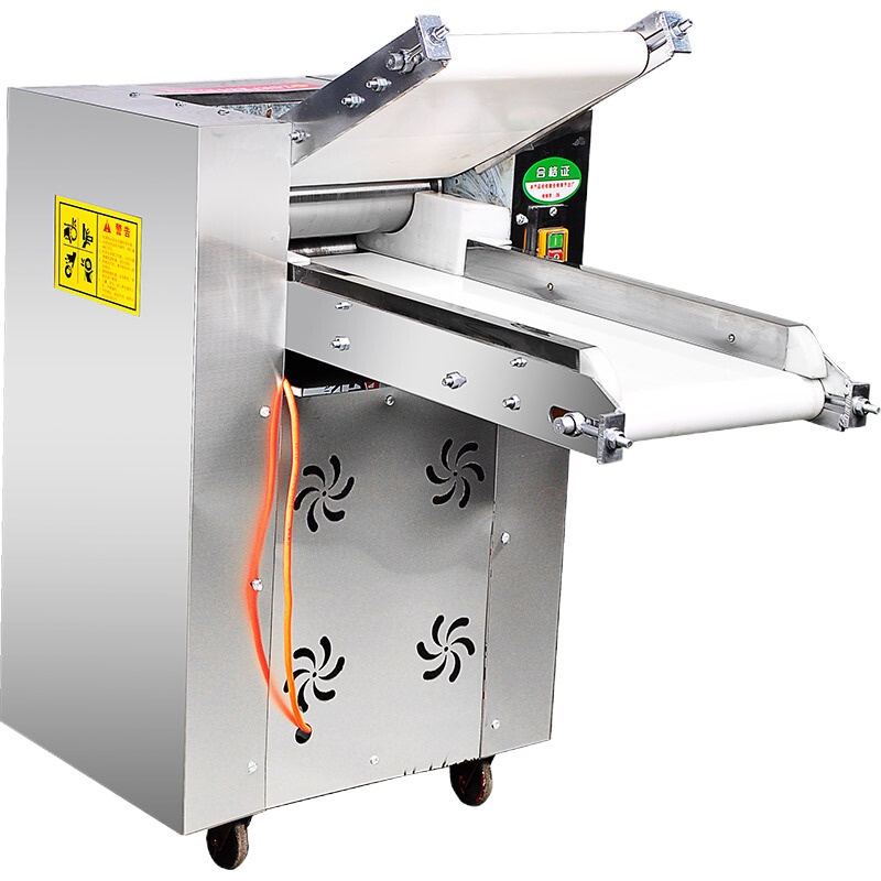 包子馒头压面机商用大功率 大型电动立式擀面皮机 不锈钢全自动擀面机 STMA-H35 圣托(Shentop)