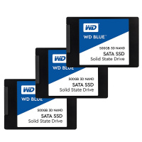 西部数据 SSD固态硬盘 500G SATA3.0接口 Blue系列