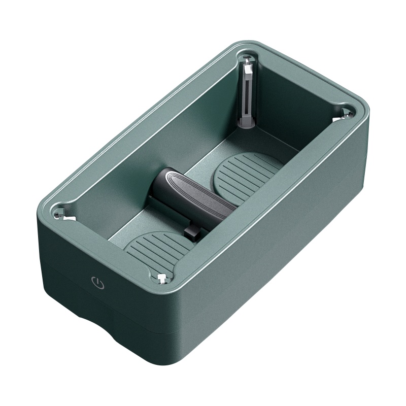 苏宁宜品鞋套机家用全自动新款套鞋机一次性鞋膜机踩脚机器鞋模机室内/蓝光升级款绿/配送400个鞋套