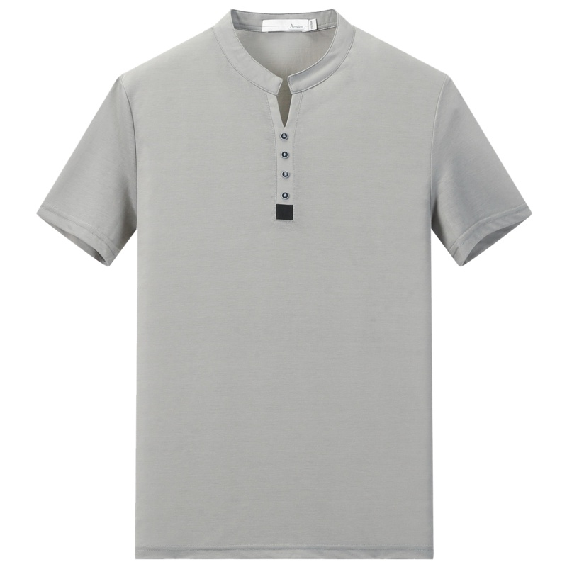 Artsdon/阿仕顿男装夏季棉质短袖T恤时尚潮休闲打底衫