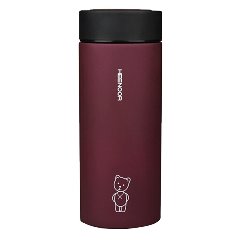 希诺XN-8603不锈钢真空长效保温杯男女士大容量便携小巧便携车载泡茶杯子商务办公直身杯口杯送礼盒装水杯