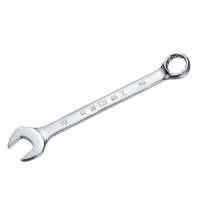 长城(THE GREAT WALL)公制平板镜抛两用扳手 开口梅花两用扳手 开口花形扳手平板两用扳手 19mm