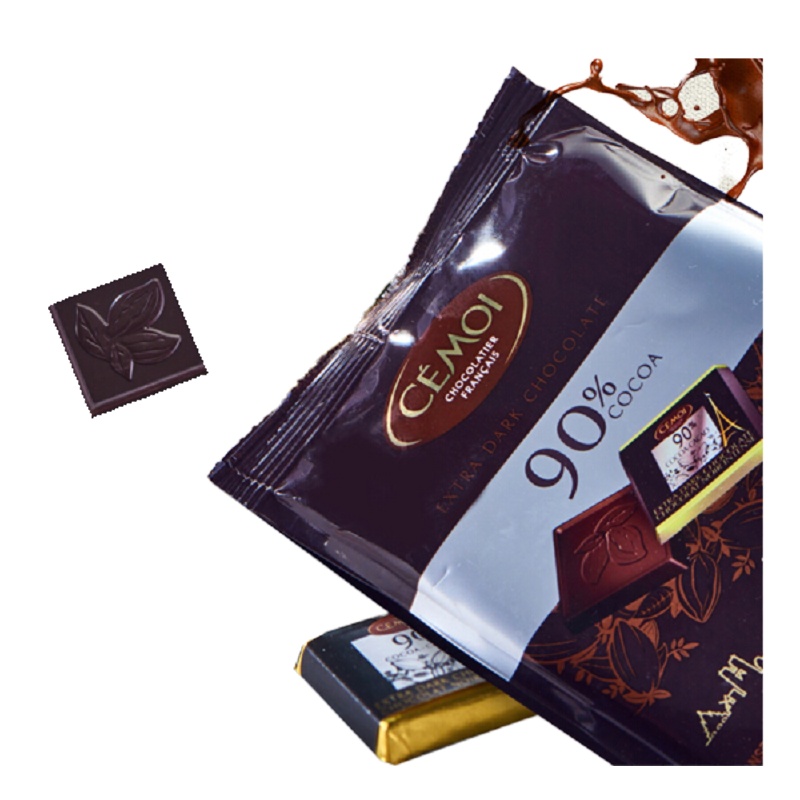 赛梦90%迷你黑巧克力125g*2