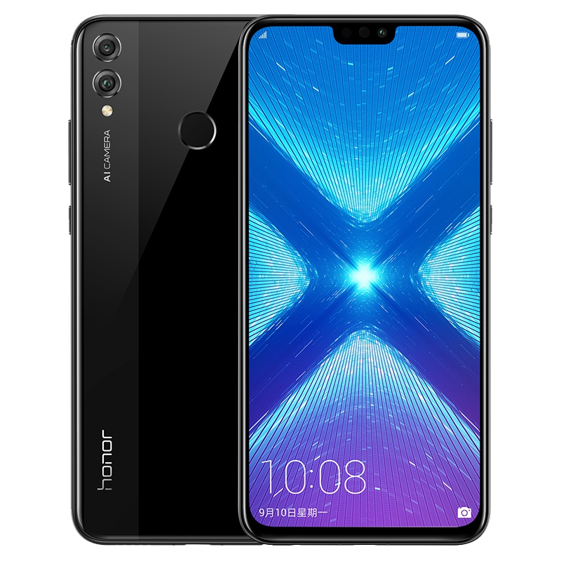 荣耀(honor) 8X 6GB+64GB 魅焰红 移动联通电信4G 双卡双待 91%屏占比 2400万AI双摄全面屏手机