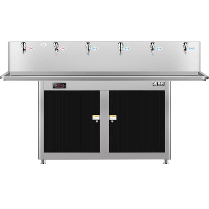 圣托开水机商用 电热开水器 三级过滤净水机 二开四温 工厂用饮水机 车站大型直饮机 STK-K6