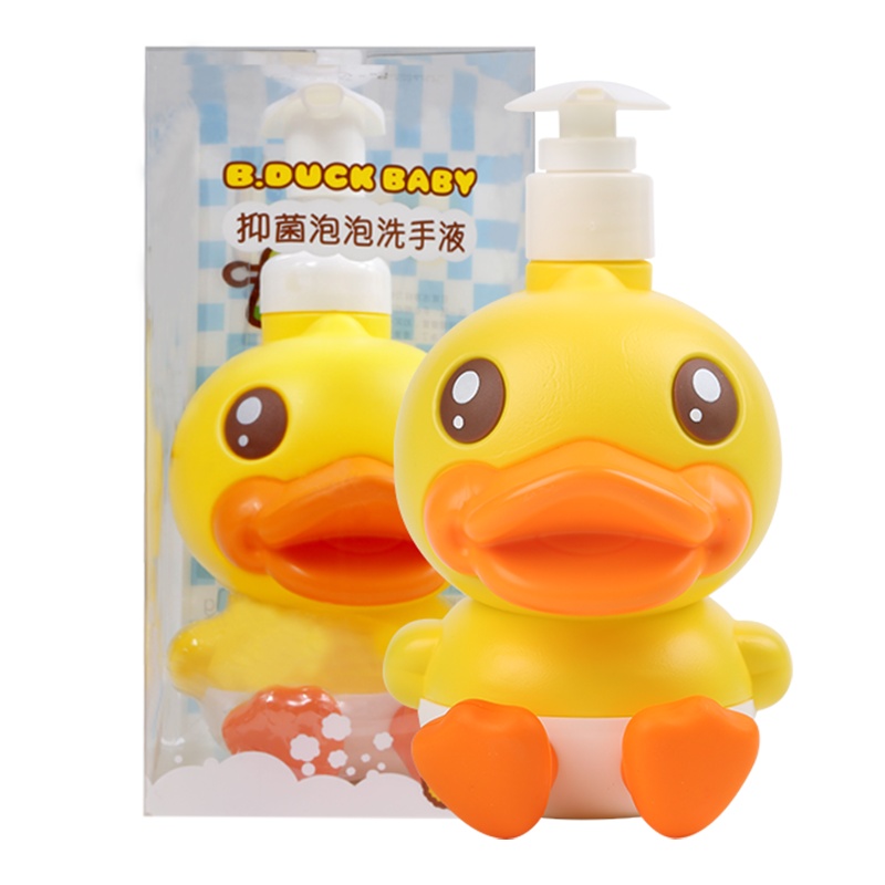 CROCO baby鳄鱼宝宝B.DUCK小黄鸭婴儿童抑菌泡泡洗手液300g 防御病毒清爽留香