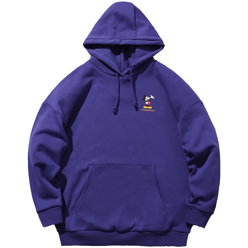 李宁迪士尼米奇联名款女子套头连帽卫衣AWDP756-5