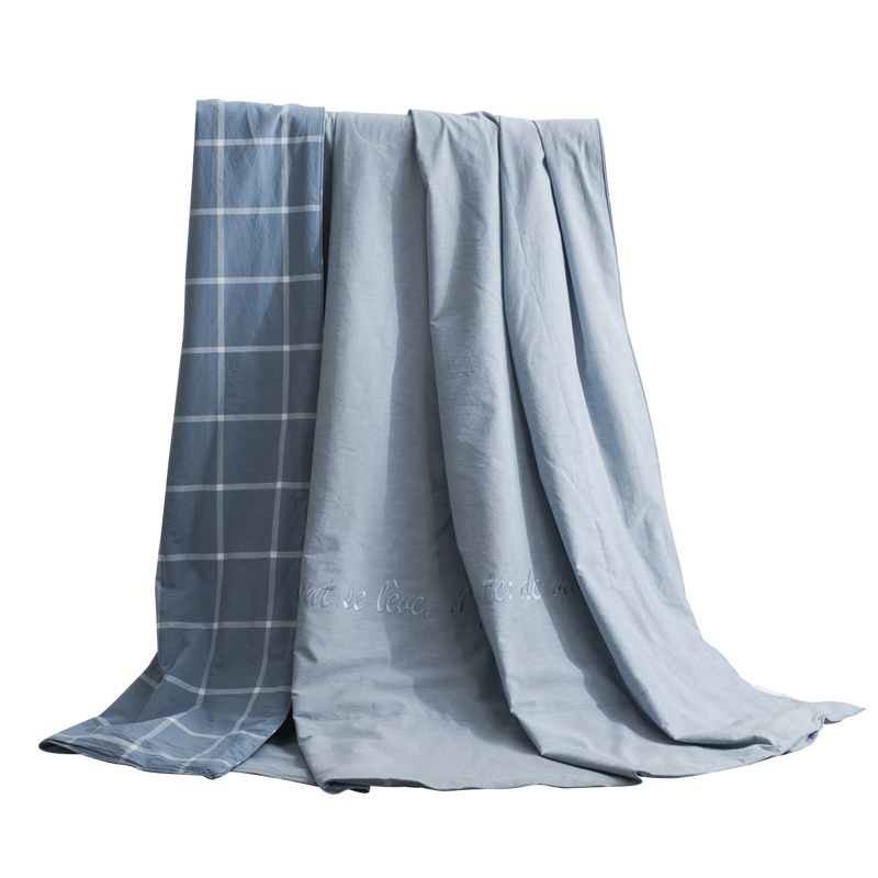 太湖雪100%桑蚕长丝 刺绣工艺蚕丝夏凉被子 空调被水洗棉斜纹面料 纯色夏季蚕丝被 床上用品 2018新品