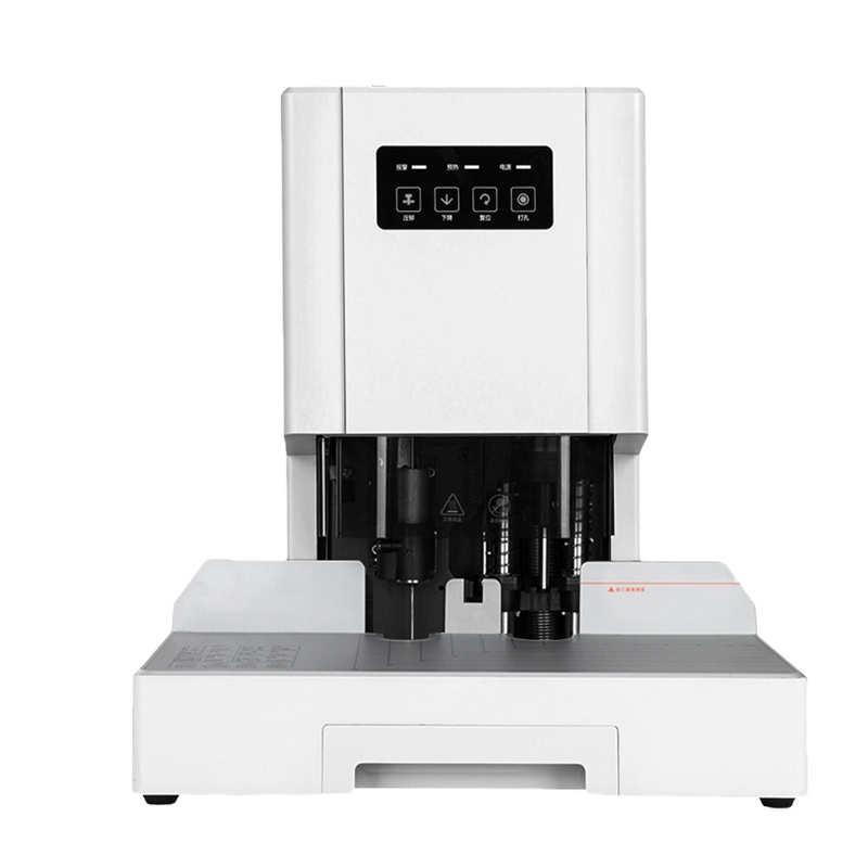 得力装订机14601电动打孔