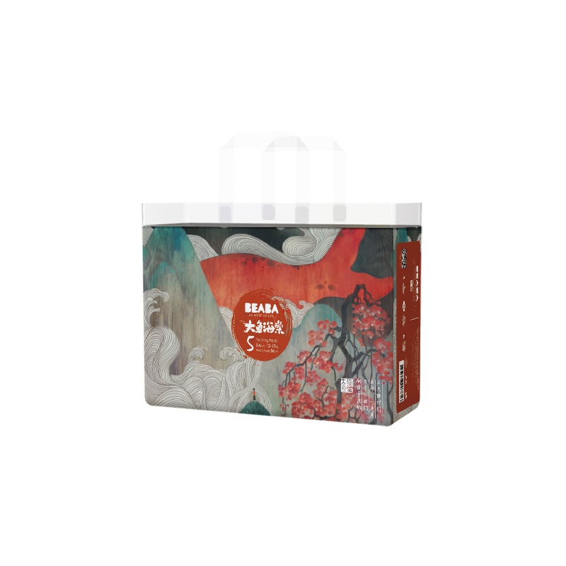 BEABA碧芭宝贝大鱼海棠婴儿拉拉裤XL34片