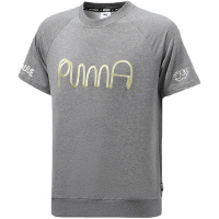 PUMA黑标男装 MR DOODLE SS CREW运动服休闲短袖T恤