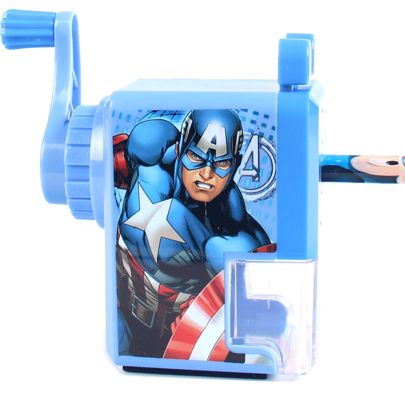 迪士尼自动进铅手摇削笔机小学生刨笔机铅笔刀手动卷笔刀削笔器