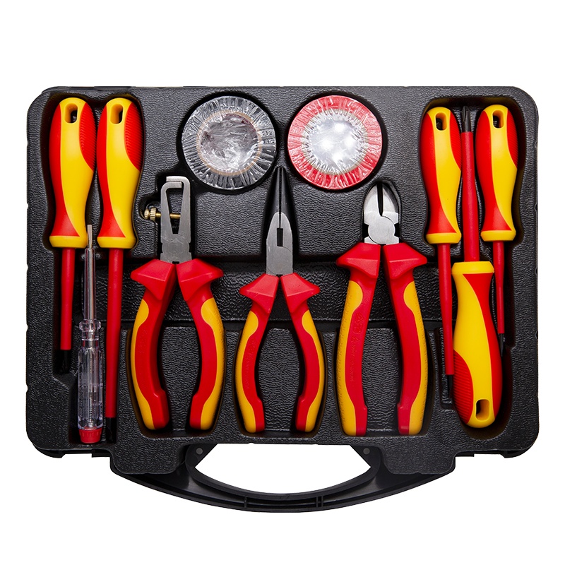 维度(WEDO)IN544E-11 VDE绝缘钳子螺丝刀工具组套 11件套 绝缘耐压1000V