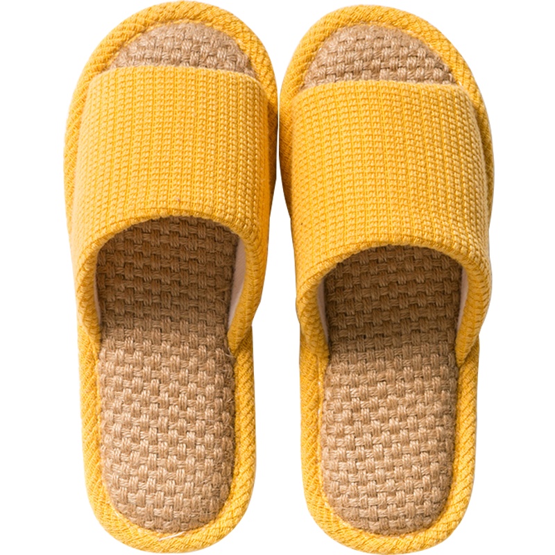 2020新款夏季亚麻拖鞋女室内居家日式防滑防臭静音情侣棉麻凉拖鞋