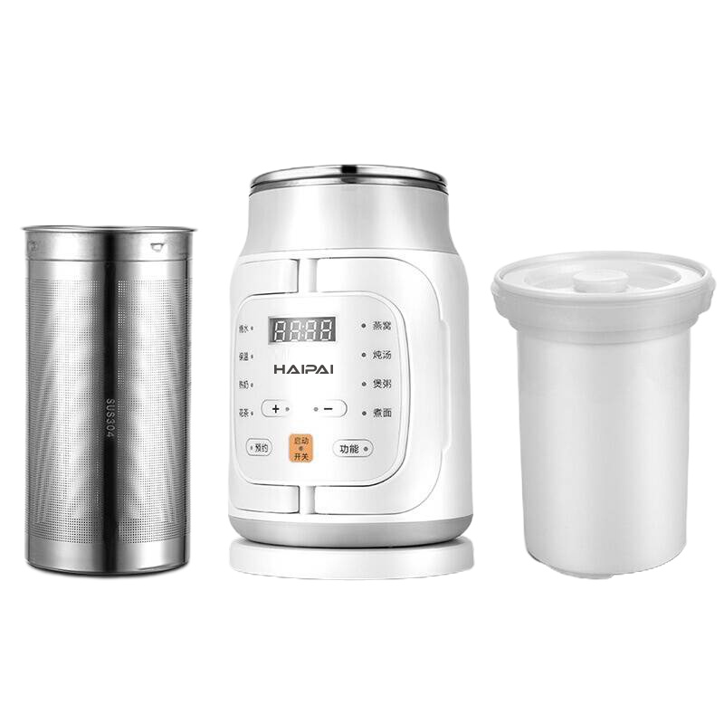 海牌 智能电水壶 迷你多功能电饭煲便携式水壶HP-S106A