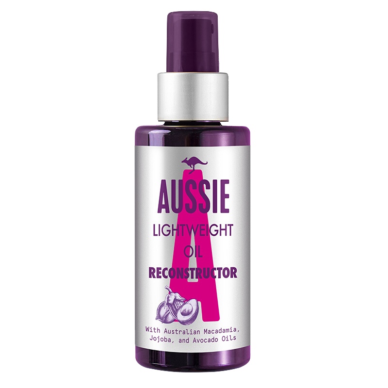 澳丝袋鼠(Aussie)轻盈水润修护护发精油100ml椰奶香型防毛躁干枯头发发油修护烫染受损