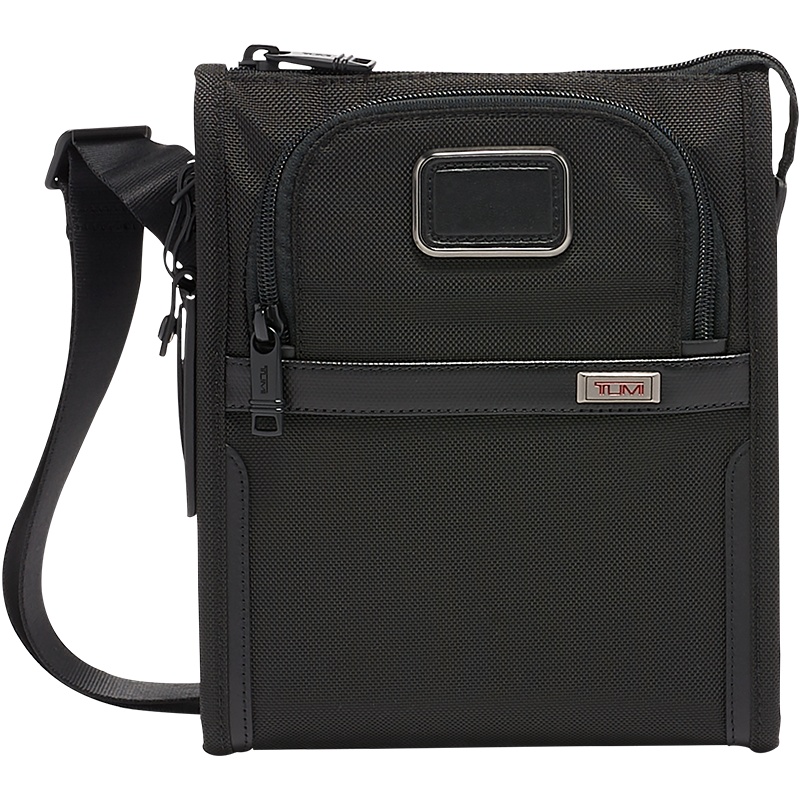 TUMI途明 ALPHA系列男士斜挎包02203110D3-黑色