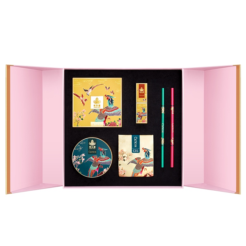 卡婷CATKIN 云中仙凤韶红01锦盒C03 彩妆礼盒套盒女生礼物