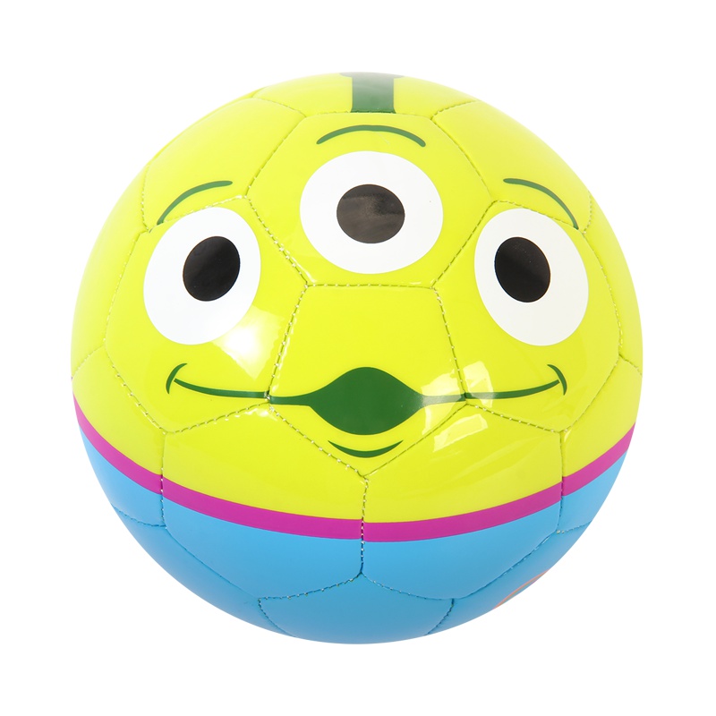 迪士尼玩具总动员儿童小足球幼儿园专用球2号小学生训练宝宝小孩玩具球PVC足球三眼外星人 D665-N