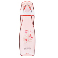 膳魔师(Thermos)花系列TCSA-500-PK(FL)塑料水杯运动时尚杯子 500ML家用/旅行/通