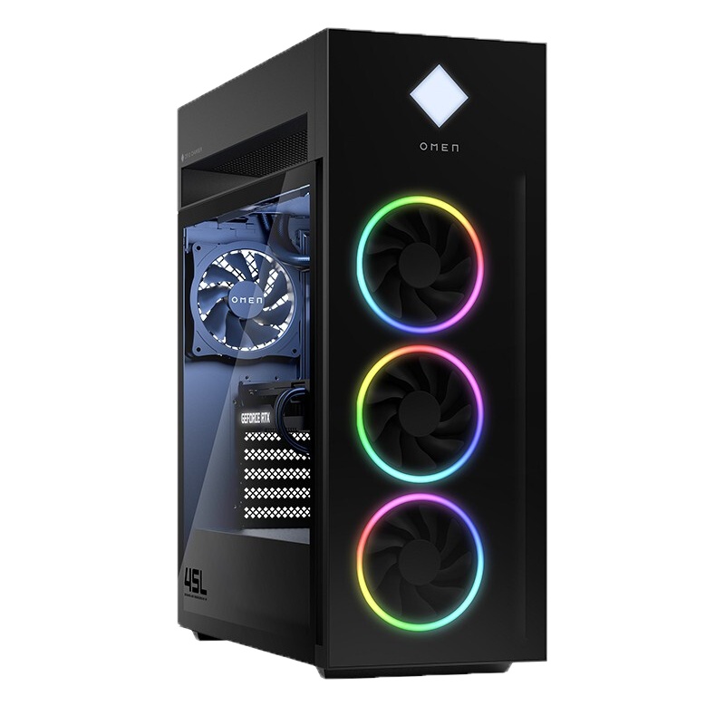 惠普(HP)暗影精灵8水冷电竞游戏高端台式机电脑主机(超频i7-12700K 32G 2TB+1TB RTX3080Ti 12G独显)旗舰版 升级版