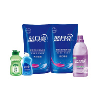 蓝月亮洗护精致套装L01A型深层洁净护理洗衣液