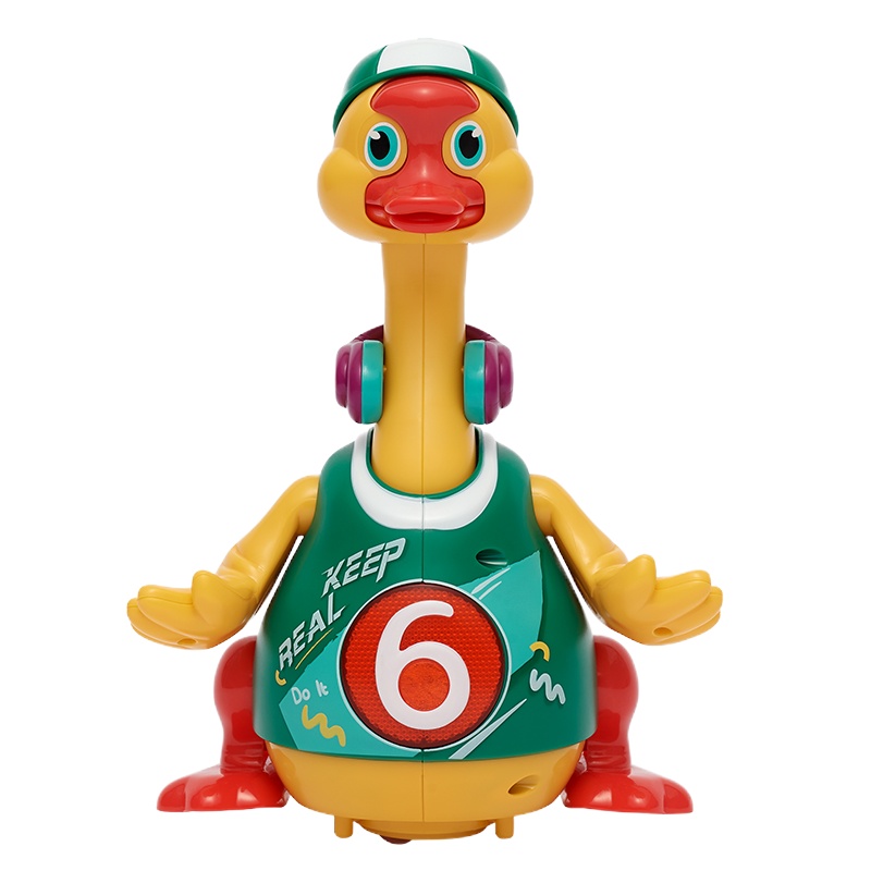 babycare玩具摇摆鹅会走路电动会唱歌跳舞小鸭子益智宝宝玩具鹅1-3岁