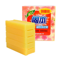 上海制皂固本加香超效洗衣皂200g*5块 老肥皂 透明皂