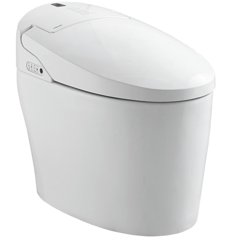 法恩莎一体式全自动智能坐便器即热式家用多功能圆形马桶FB16105B