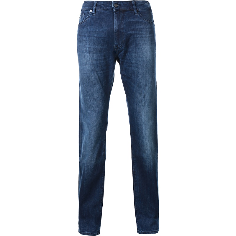 HUGO BOSS 雨果博斯 男士 棉质/莱赛尔纤维牛仔裤长裤 50433119