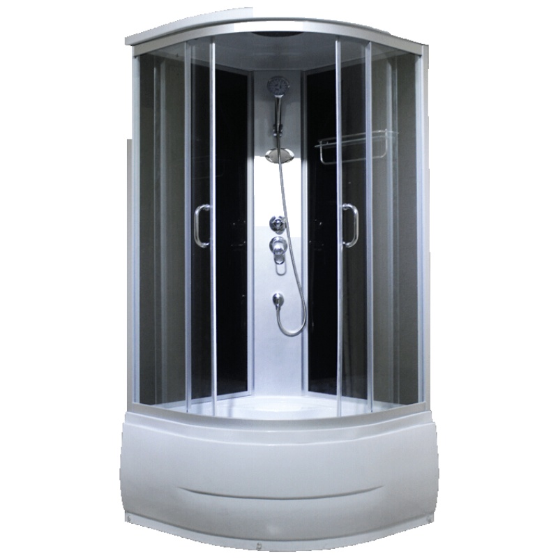 淋浴房整体浴室家用洗澡房卫生间扇形钢化玻璃隔断蒸汽一体式卫浴安心抵