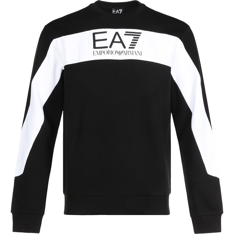 EMPORIO ARMANI EA7 阿玛尼 男士 棉质圆领长袖卫衣运动衫 6HPM84 PJ07Z