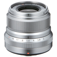 富士(FUJIFILM) XF23mmF2 R WR 标准定焦镜头 银色 XF微单镜头 适用于XT30/XT3/XS10