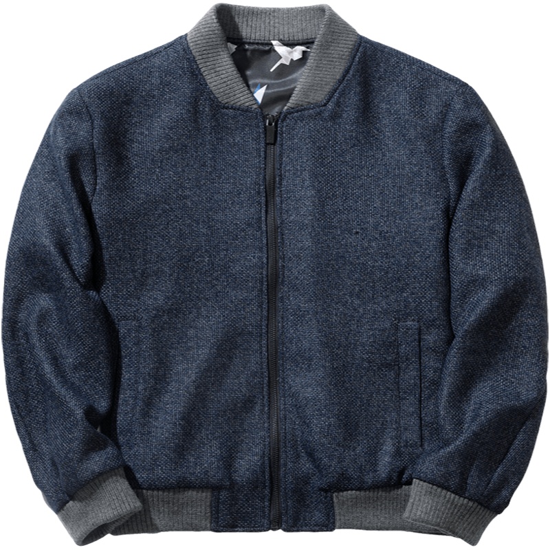 千纸鹤男士外套2019秋冬季新款韩版时尚夹克棒球服jacket男30198