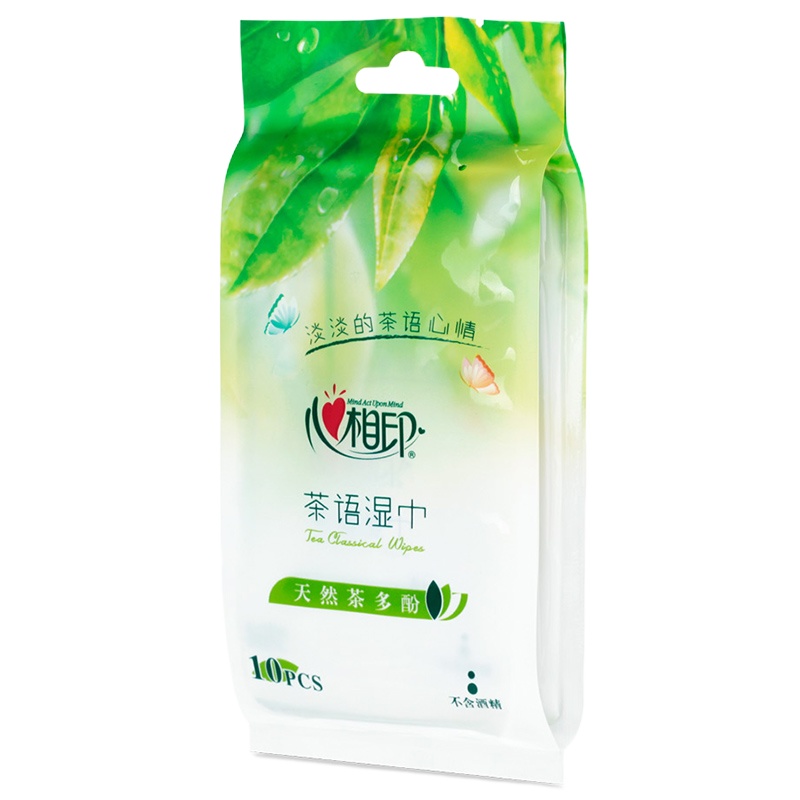 心相印(Mind Act Upon Mind) XCR001湿巾10片/包 单包装