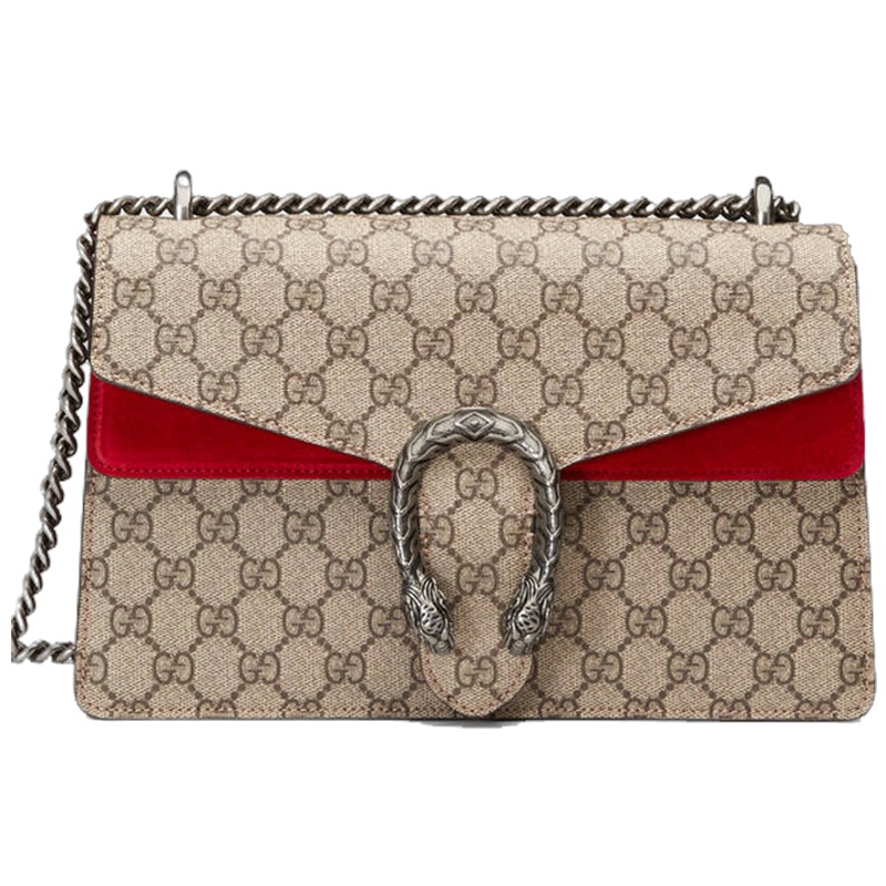 [直营]古驰(GUCCI) Dionysus系列酒神包 包盖式 链条包 单肩包 手提包 女包