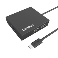 联想typec拓展坞macbook pro/air转换器小新苹果电脑转接头Mac笔记本USB扩展坞hdmi网线网口VGA