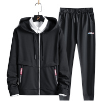 俞兆林(YUZHAOLIN)男士卫衣春秋韩版运动休闲套装帅气学生圆领长袖两件套潮