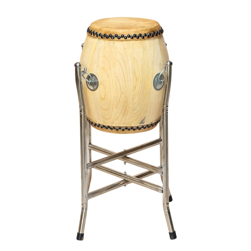 HGB-GY21(21cm*32cm)黄牛皮高音椿木战鼓戏曲堂鼓京剧团战鼓锣鼓白茬鼓原木色定制鼓可定制