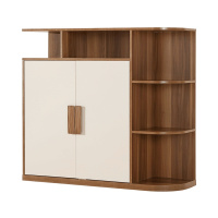 林氏木业现代简约鞋柜经济型迷你门厅柜带门玄关柜门口鞋橱CP1N