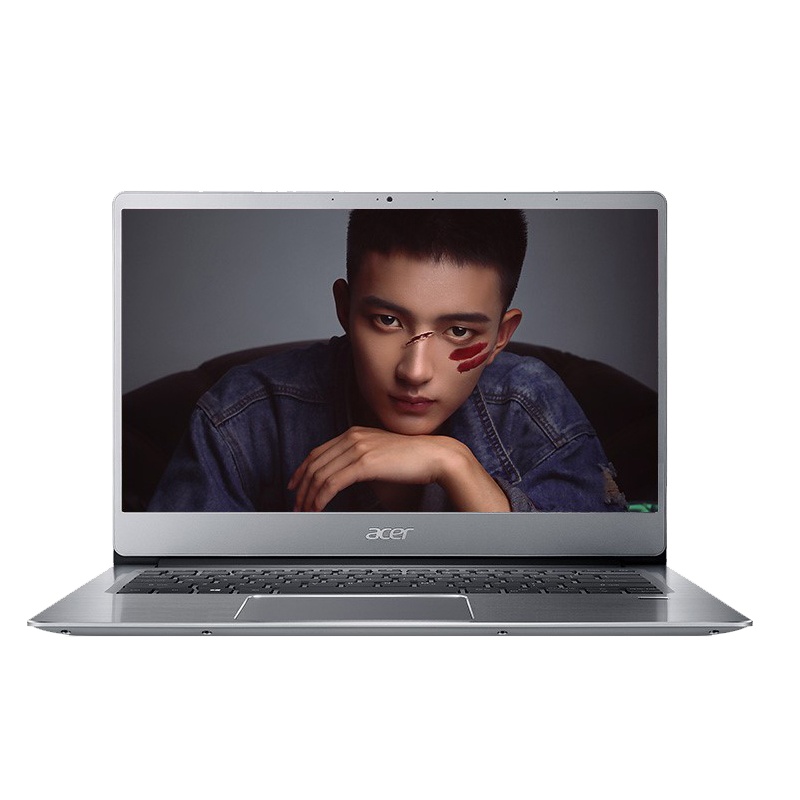 宏碁(Acer)蜂鸟Swift3第八代英特尔®酷睿™i5微边框金属轻薄本14英寸笔记本电脑SF314(i5-8265U 8G 256G PCIe SSD MX250 IPS)小超银