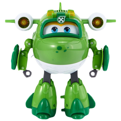 超级飞侠 乐迪小爱奥迪双钻超级装备声光变形机器人炫酷玩具小青